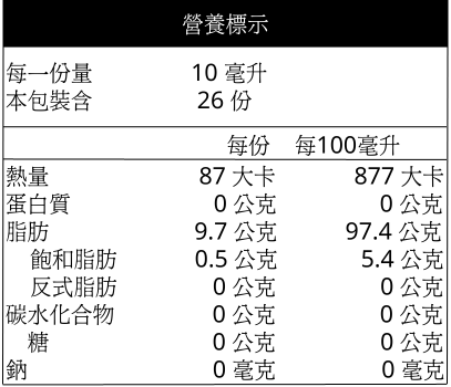 印加果油(常溫)